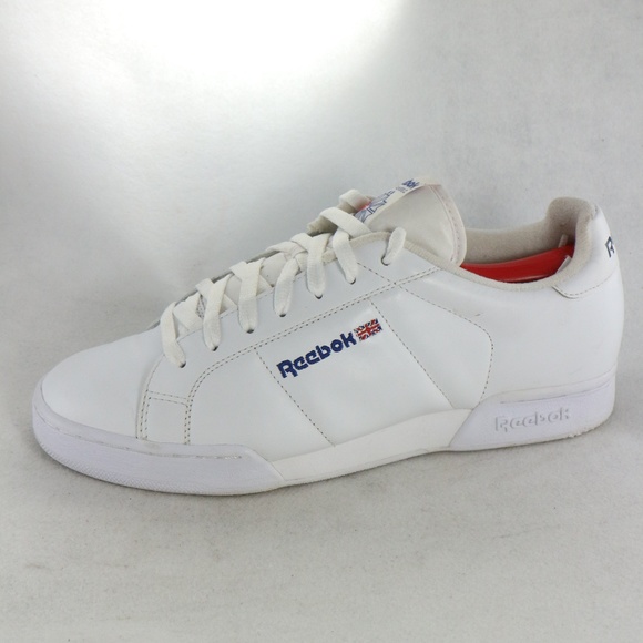 Reebok Shoes | Mens Classics Npc Ii All White Sneakers Reebok Men NPC II white